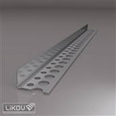 LIKOV Lišta ukončovací s prolisem G-LPU 22/12mm, délka 2,5m - odběr pouze celé bal 200ks